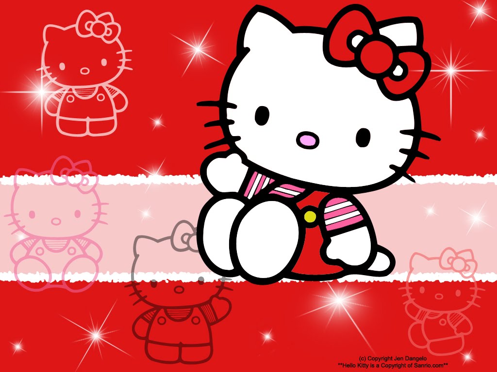 Foto Animasi Lucu Bergerak Hello Kitty Terbaru Display Picture Lucu